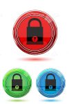 Coloured Locked Icon Pack